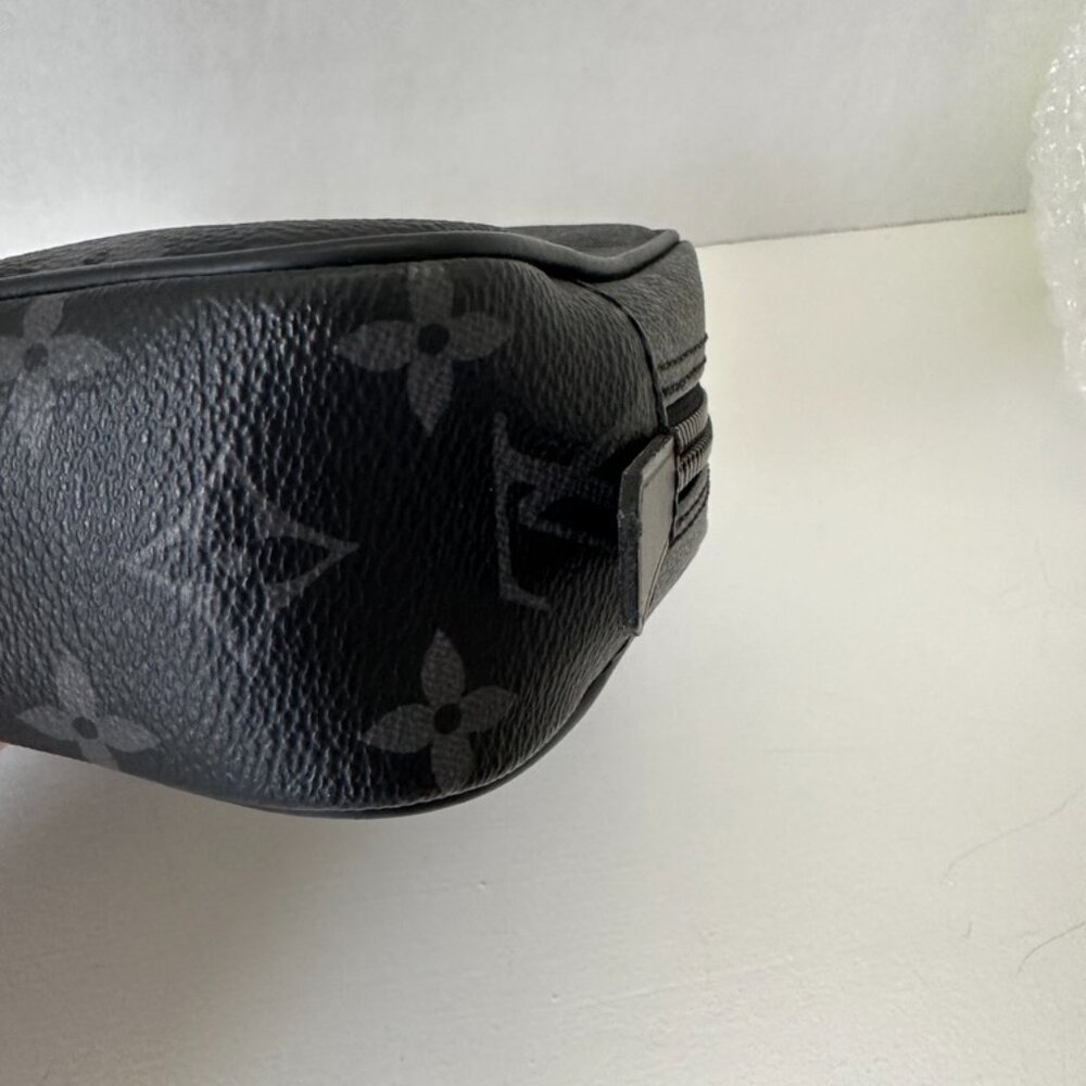 Louis Vuitton Monogram Eclipse Toilet Pouch Bag (1004) - Picture 9 of 9